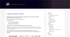 Desktop Screenshot of birma.fi