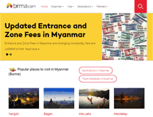 Tablet Screenshot of birma.com